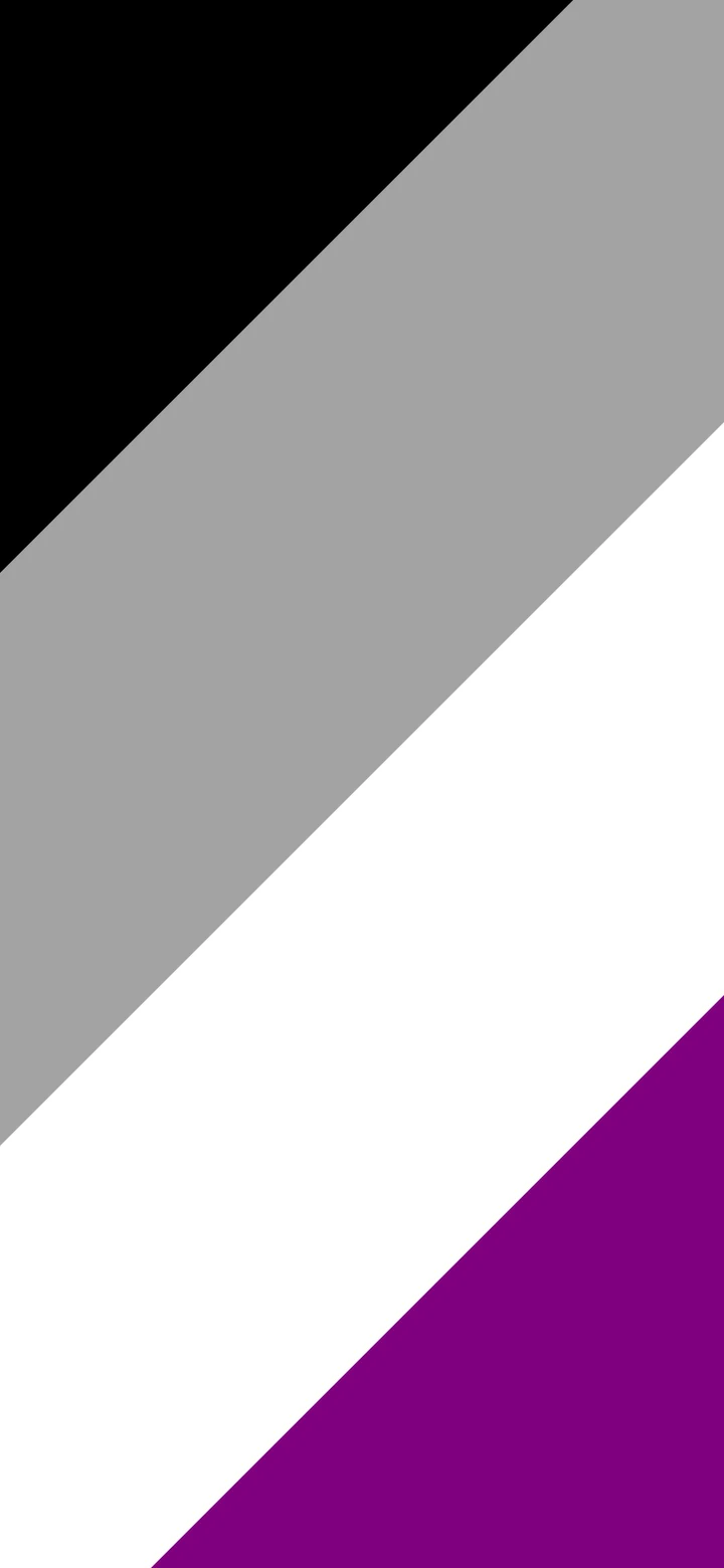 Asexual Diagonal Pride Stripes wallpaper for iPhone and Android