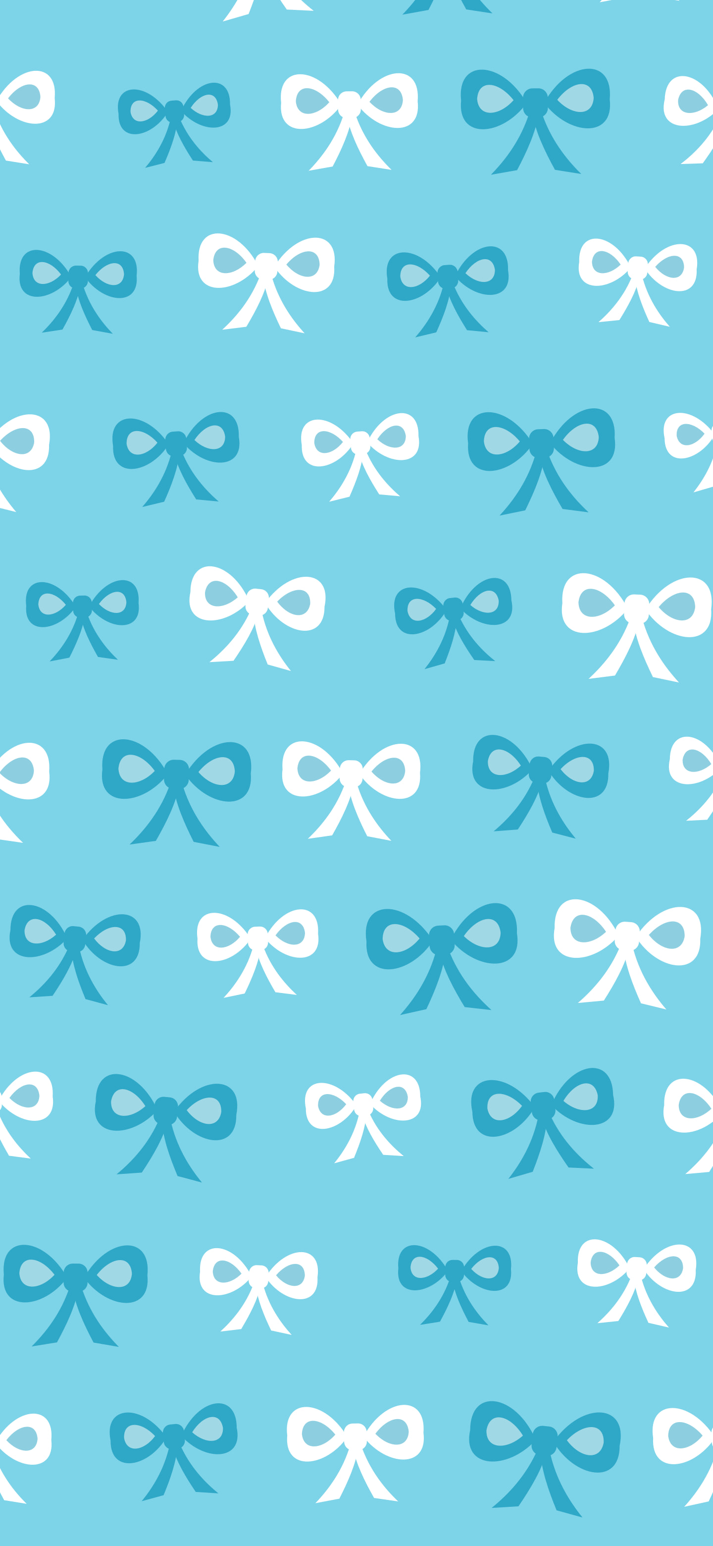 Beach Bow Pattern wallpaper for iPhone and Android