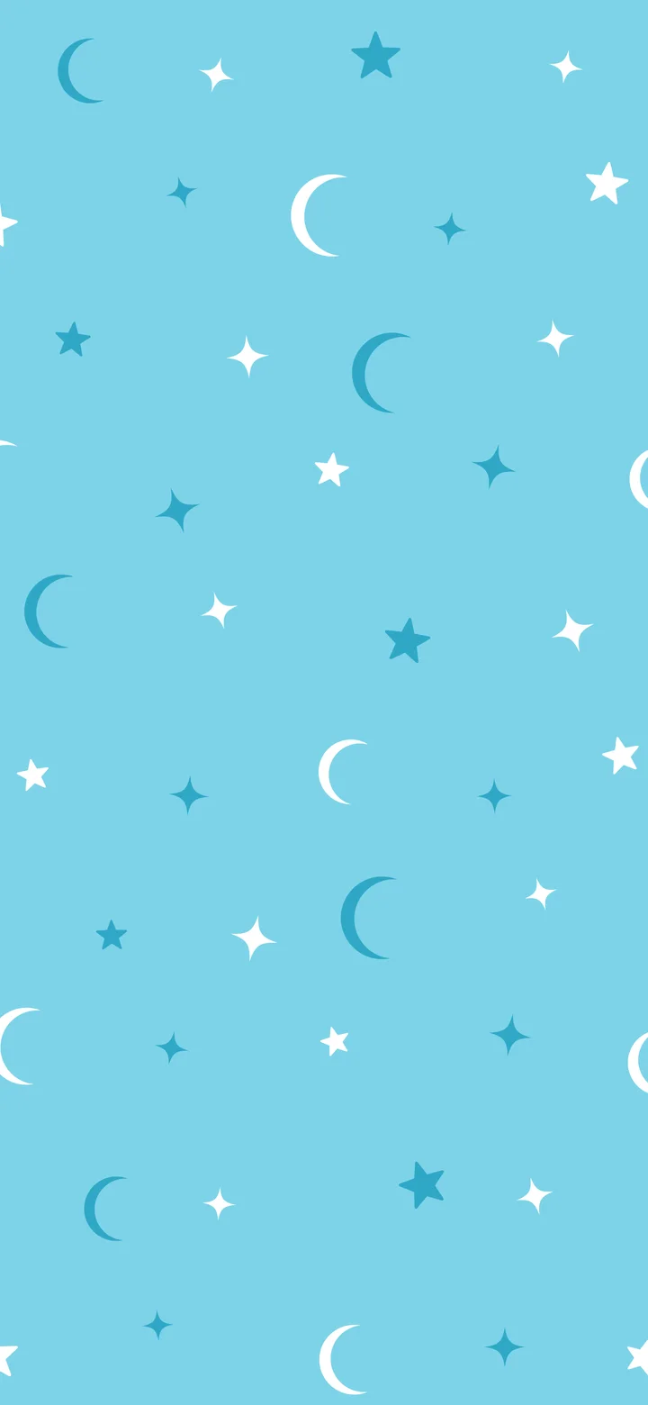 Beach Moon and Stars Pattern wallpaper for iPhone and Android