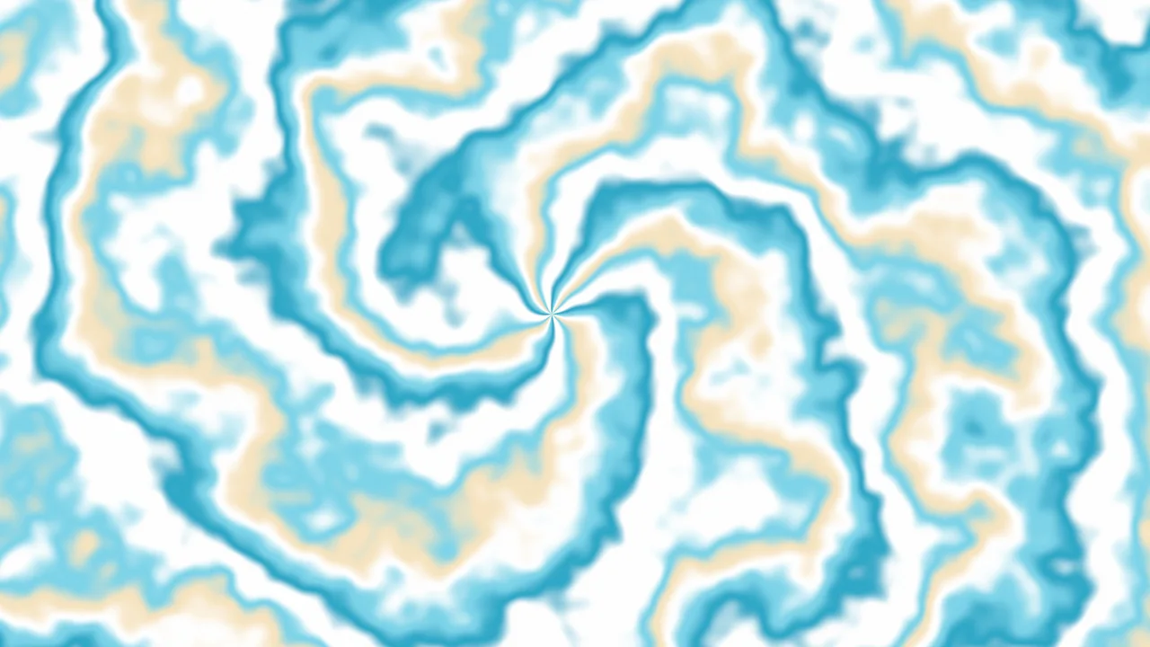 Beach Spiral Tie Dye desktop wallpaper in 4K