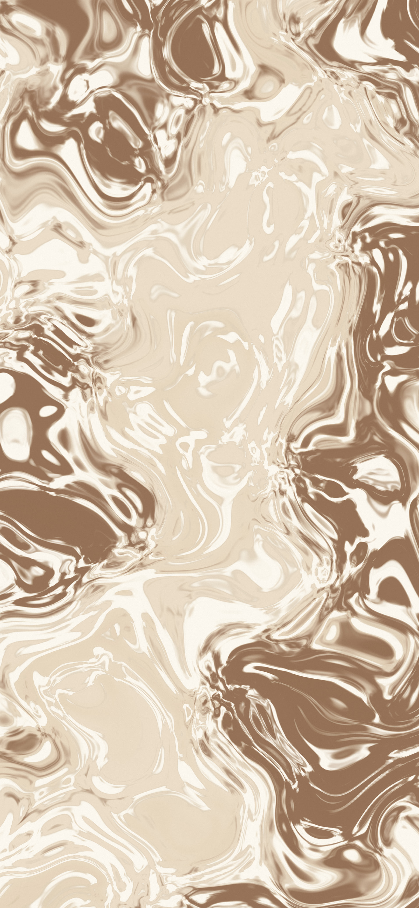 Beige and Brown Liquid Marble wallpaper for iPhone and Android