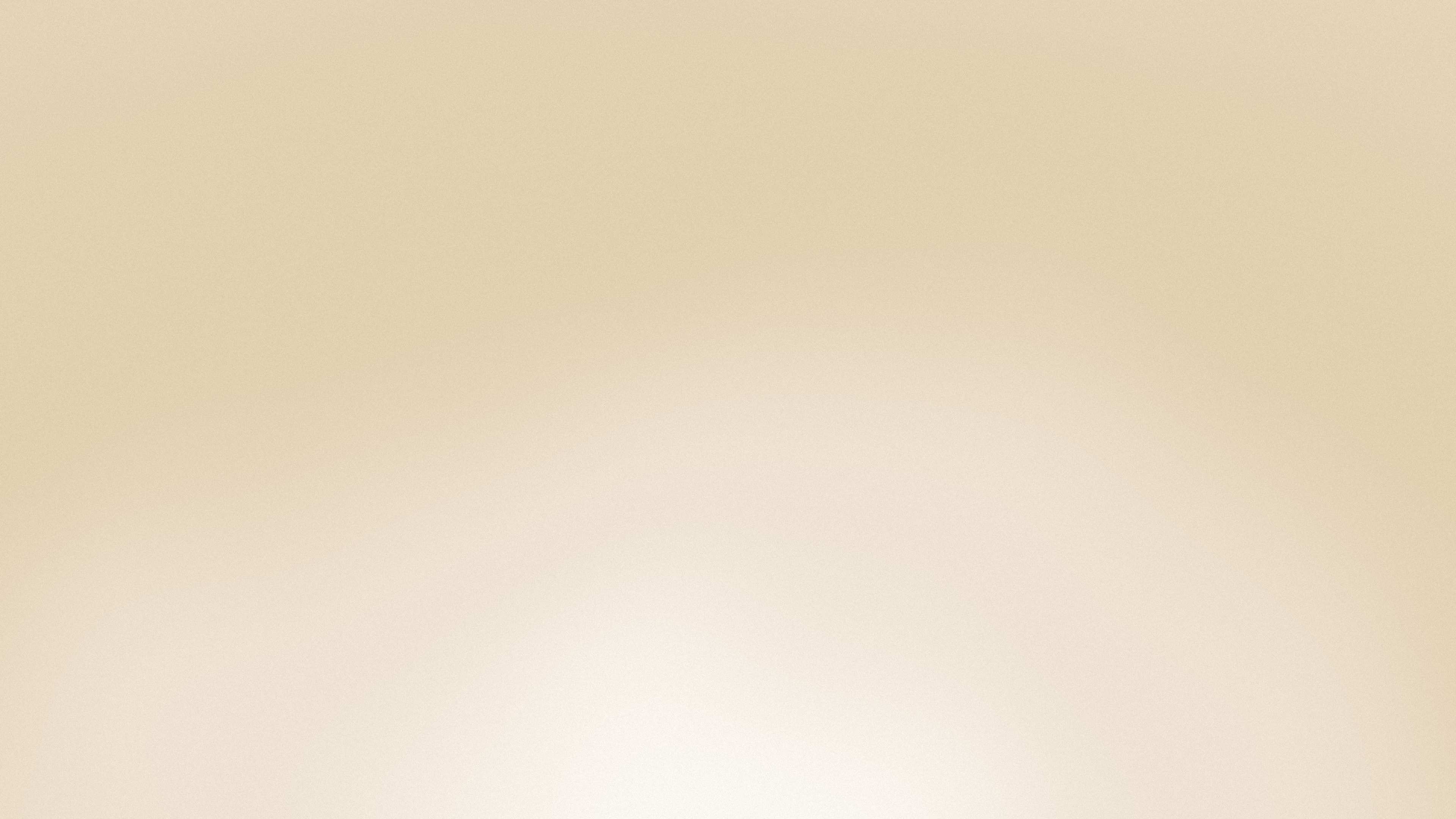 Beige and Brown Sunrise Aura Gradient desktop wallpaper in 4K