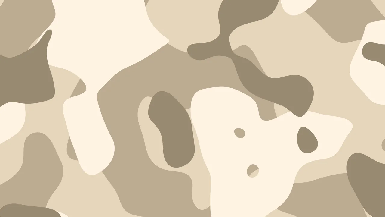 Beige Camo desktop wallpaper in 4K