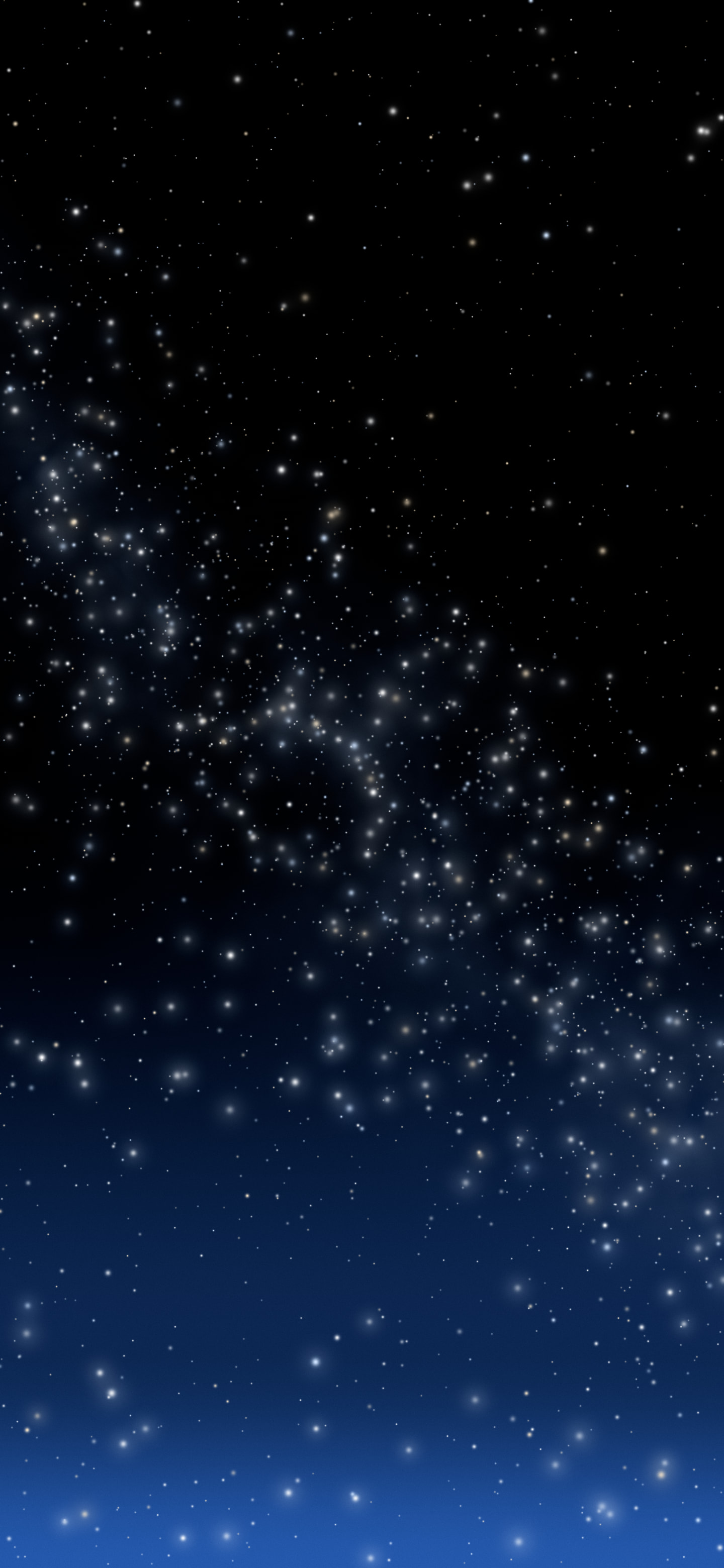 Black and Blue Milky Way Galaxy wallpaper for iPhone and Android