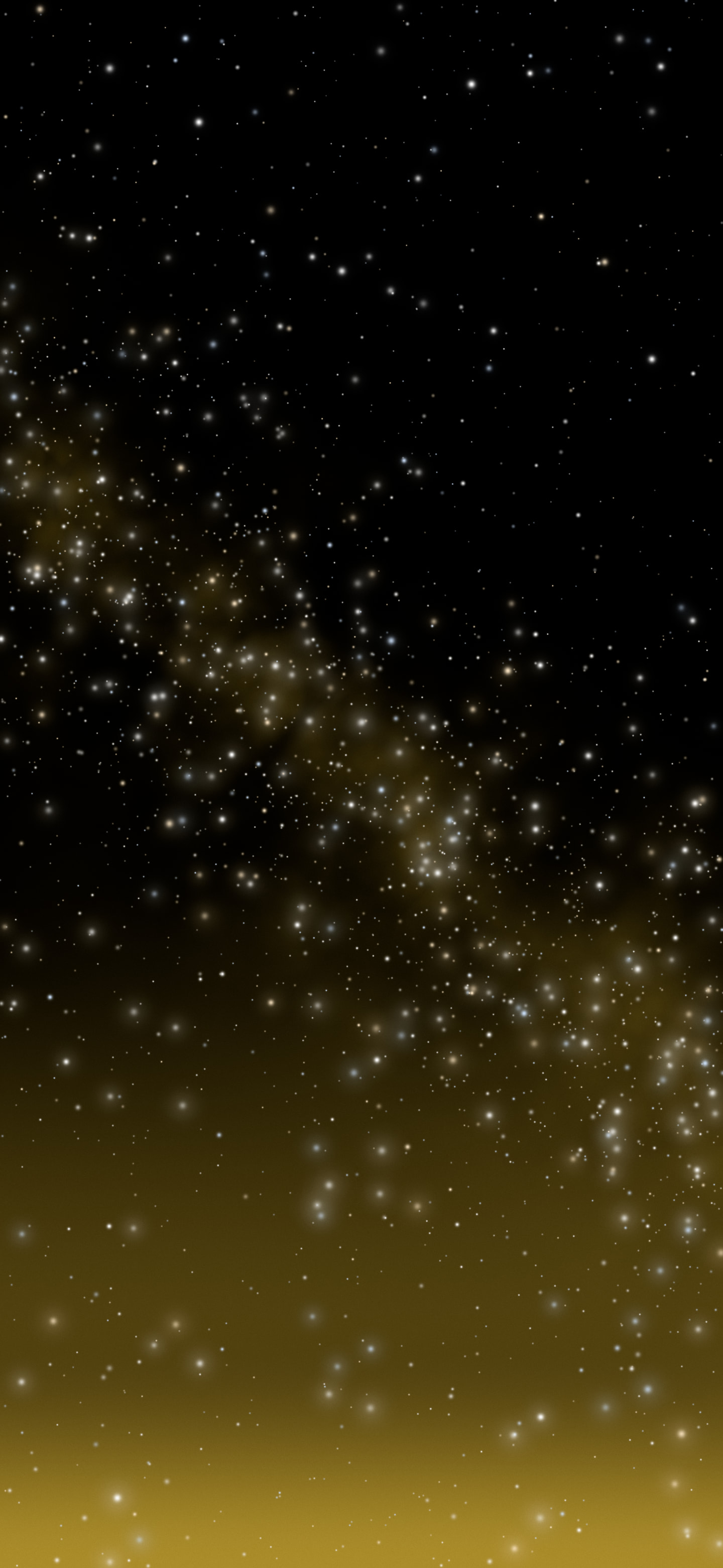 Black and Gold Milky Way Galaxy wallpaper for iPhone and Android
