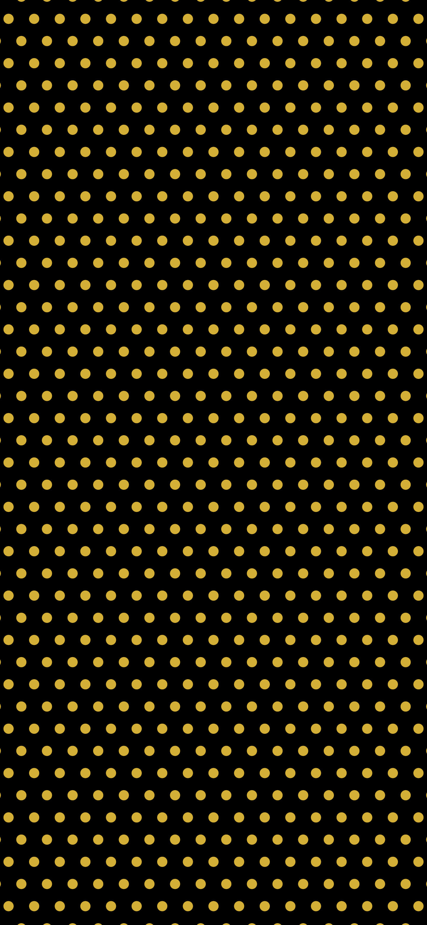 Black and Gold Mini Polka Dot wallpaper for iPhone and Android