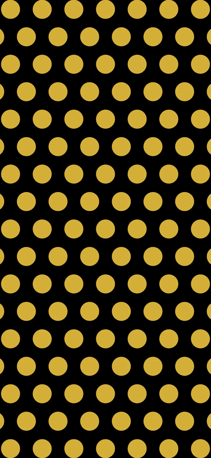 Black and Gold Polka Dot wallpaper for iPhone and Android