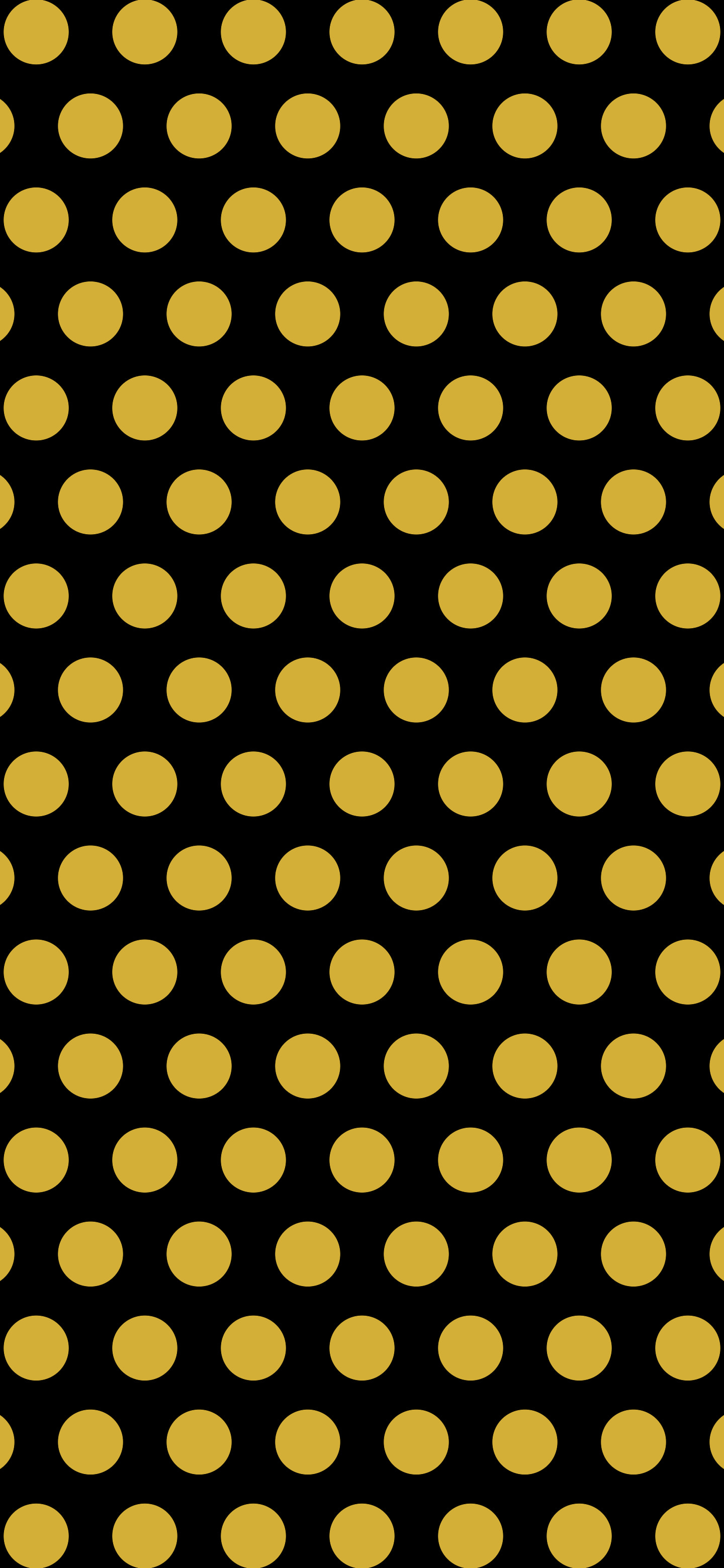 Black and Gold Polka Dot wallpaper for iPhone and Android