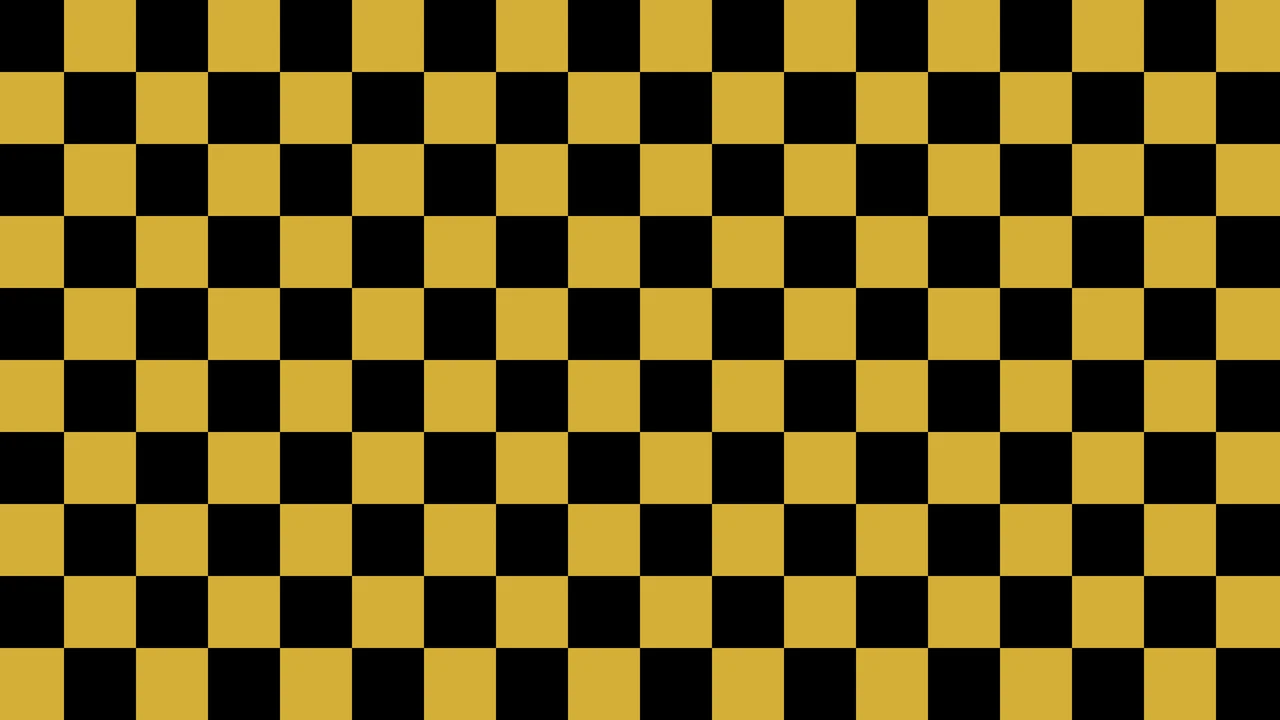 Black and Gold Small Checkered desktop wallpaper in 4K