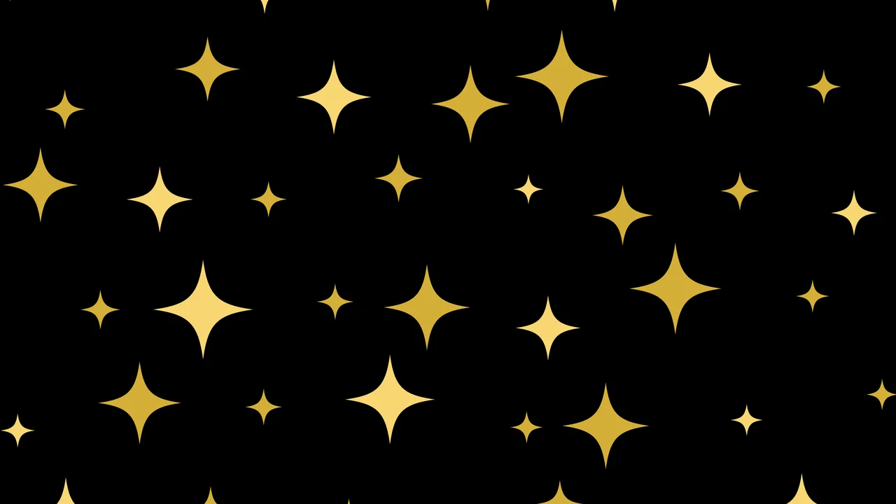 Black and Gold Sparkle Pattern desktop wallpaper in 4K