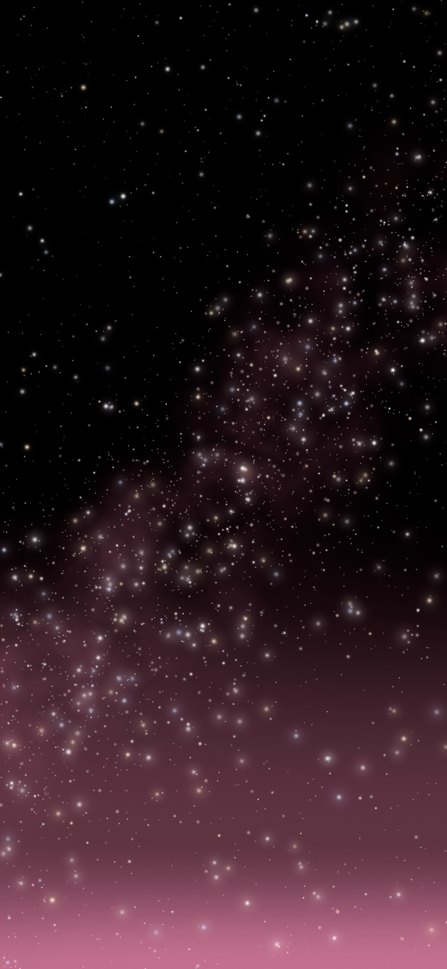 Black and Pink Milky Way Galaxy wallpaper for iPhone and Android