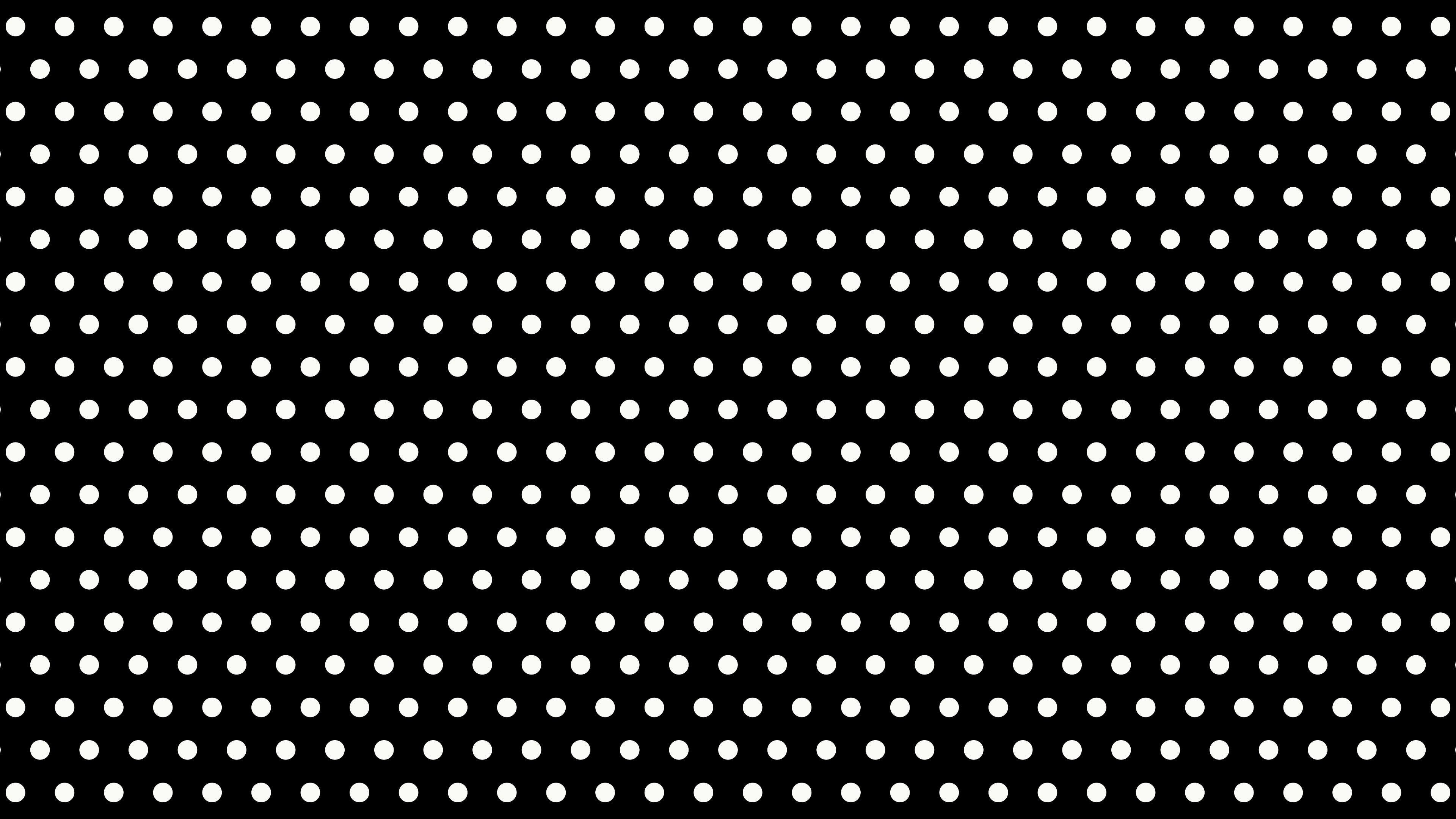 Black and White Mini Polka Dot desktop wallpaper in 4K
