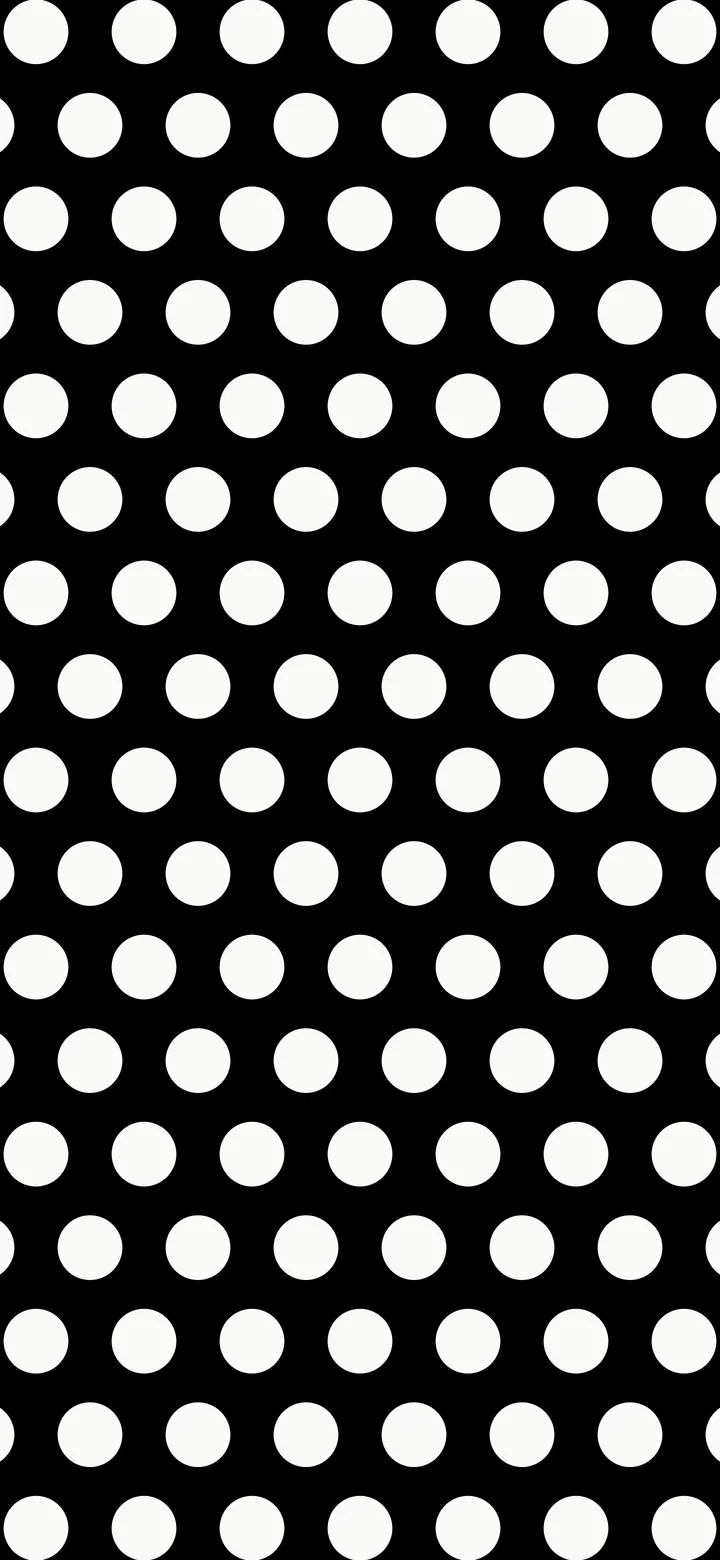 Black and White Polka Dot wallpaper for iPhone and Android