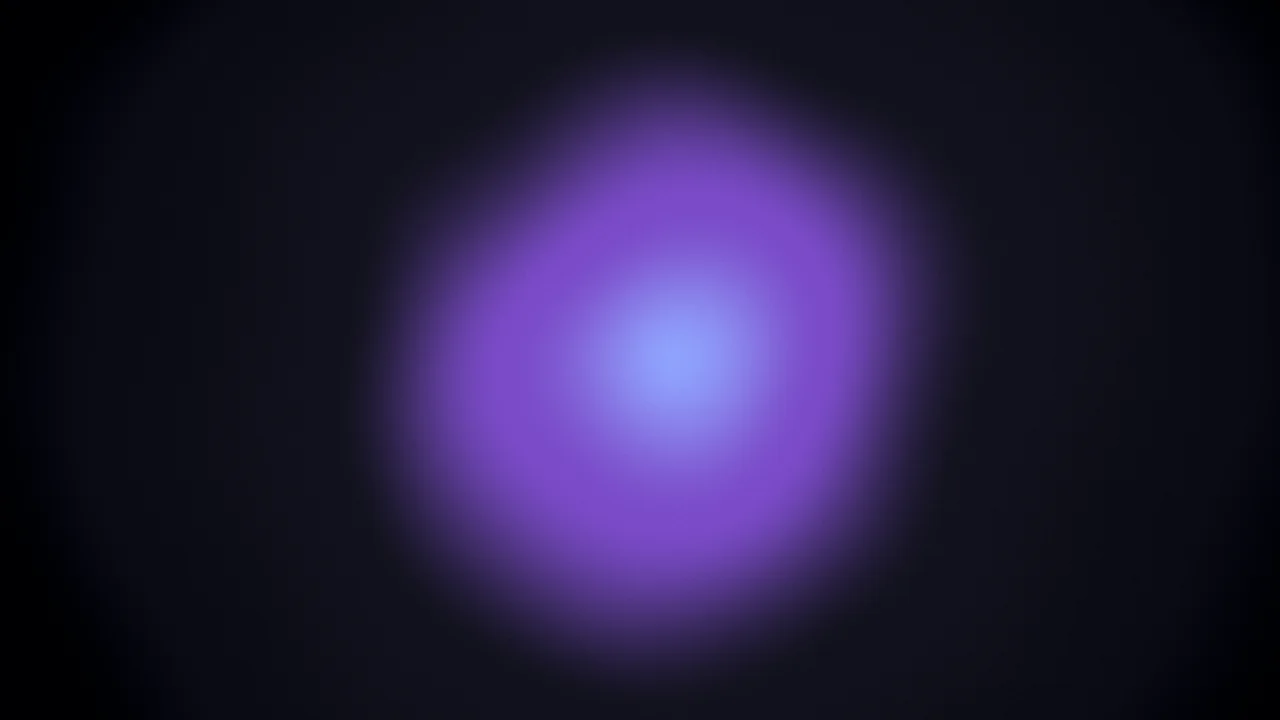Black, Blue and Purple Aura Gradient desktop wallpaper in 4K