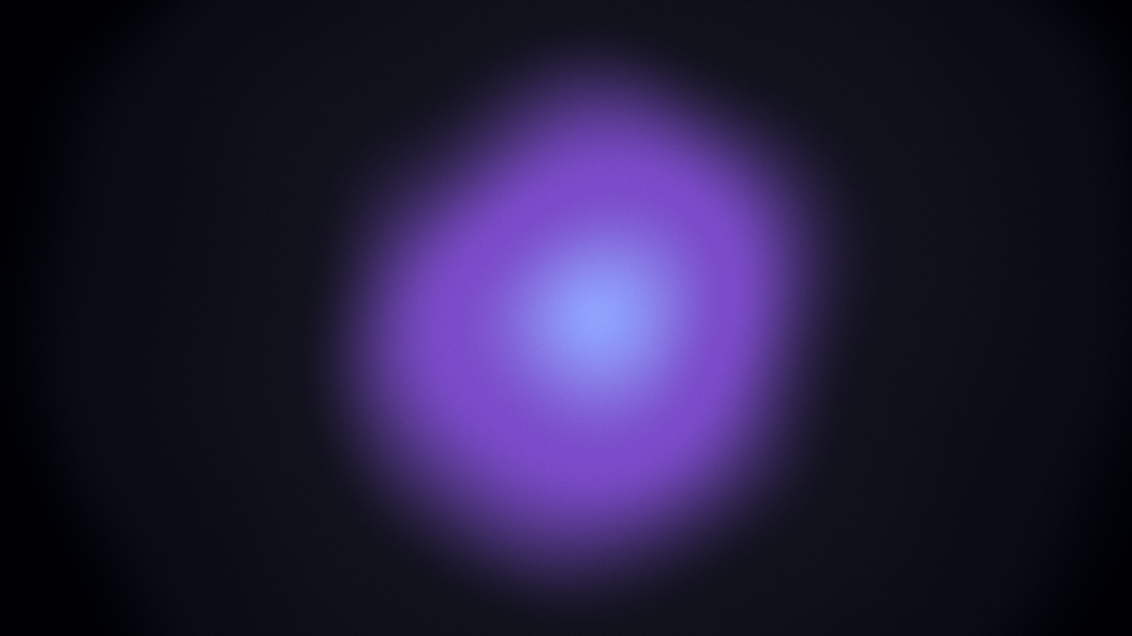 Black, Blue and Purple Aura Gradient desktop wallpaper in 4K