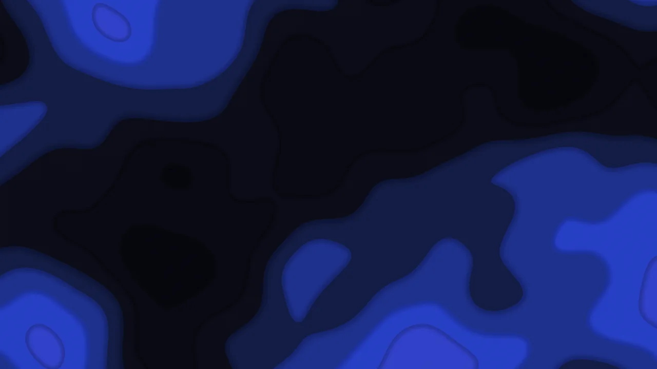 Black, Blue and Purple Layered Topographic desktop wallpaper in 4K