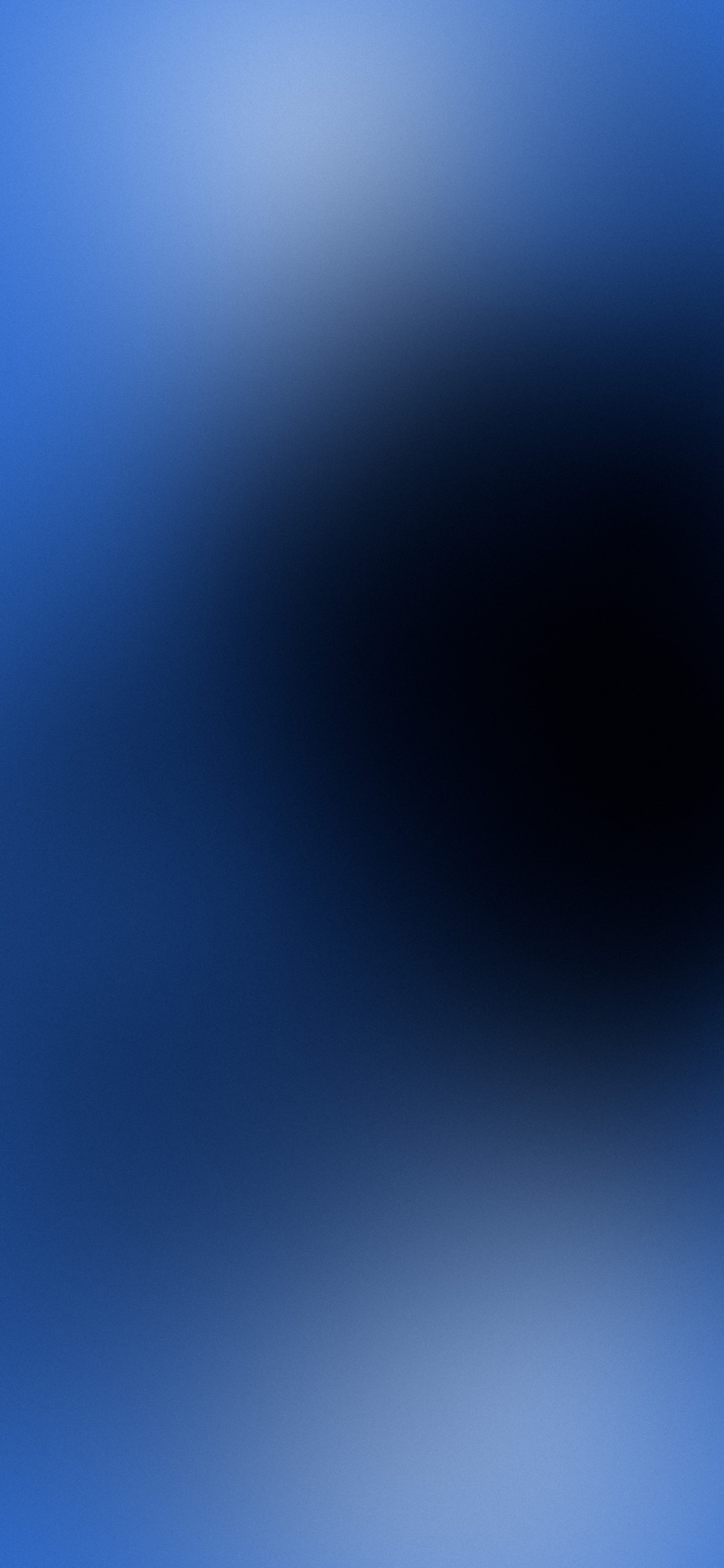 Blue and Black Dreamy Aura Gradient wallpaper for iPhone and Android