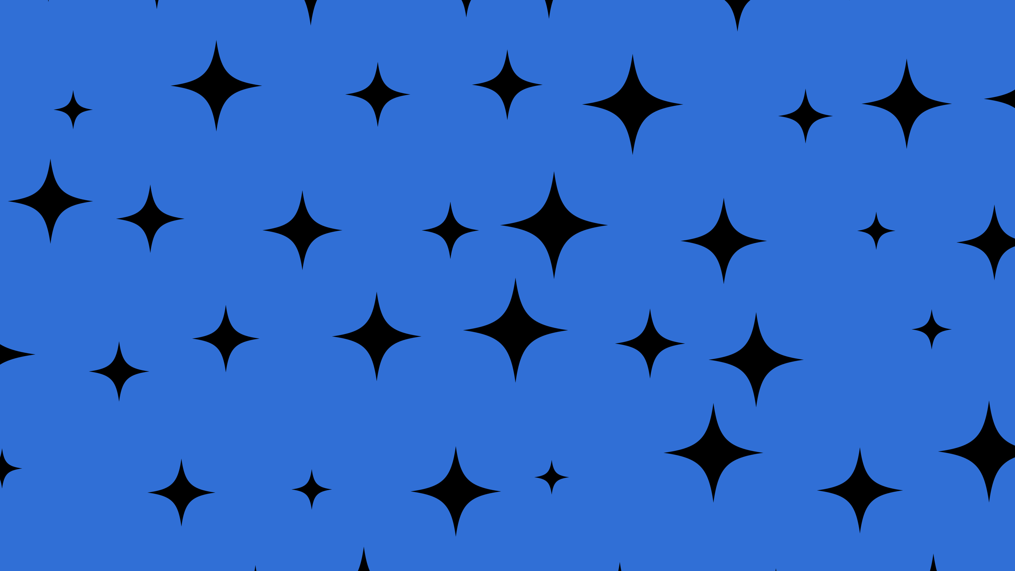 Blue and Black Sparkle Pattern desktop wallpaper in 4K