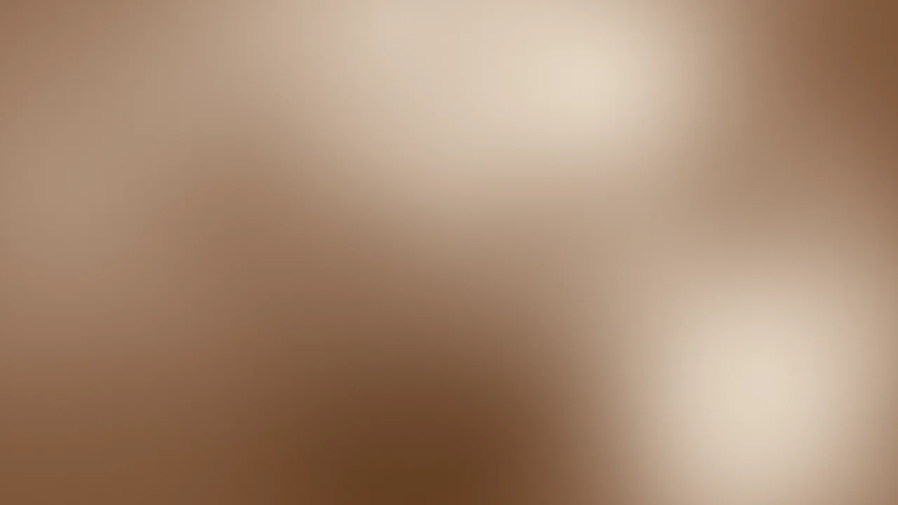 Brown and Cream Dreamy Aura Gradient desktop wallpaper in 4K