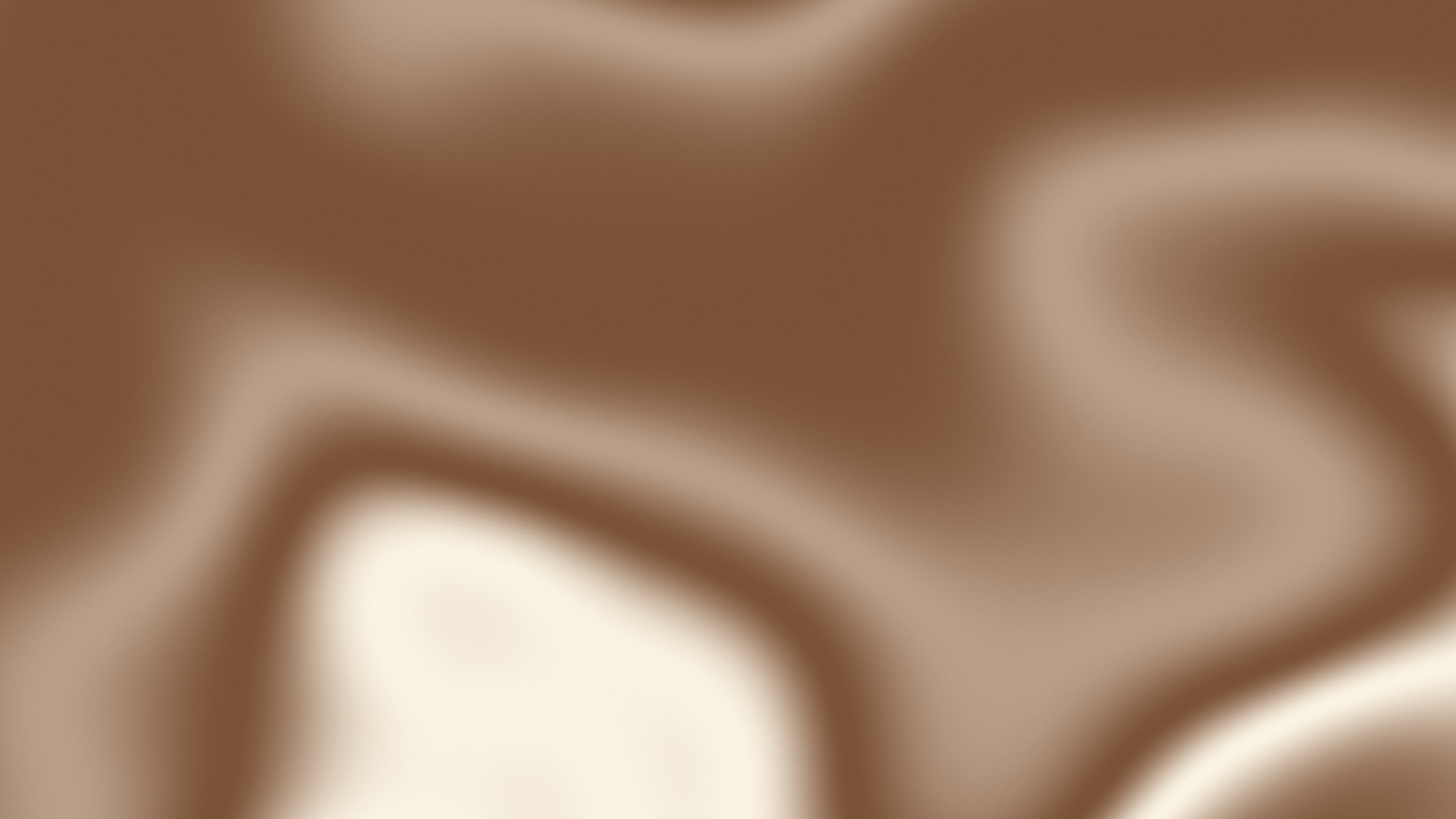 Brown and Cream Silky Gradient desktop wallpaper in 4K