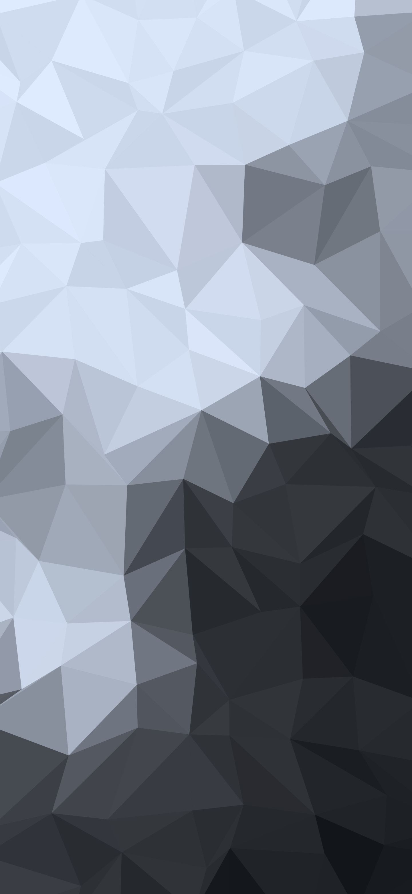 Charcoal and Ivory Low Poly wallpaper for iPhone and Android