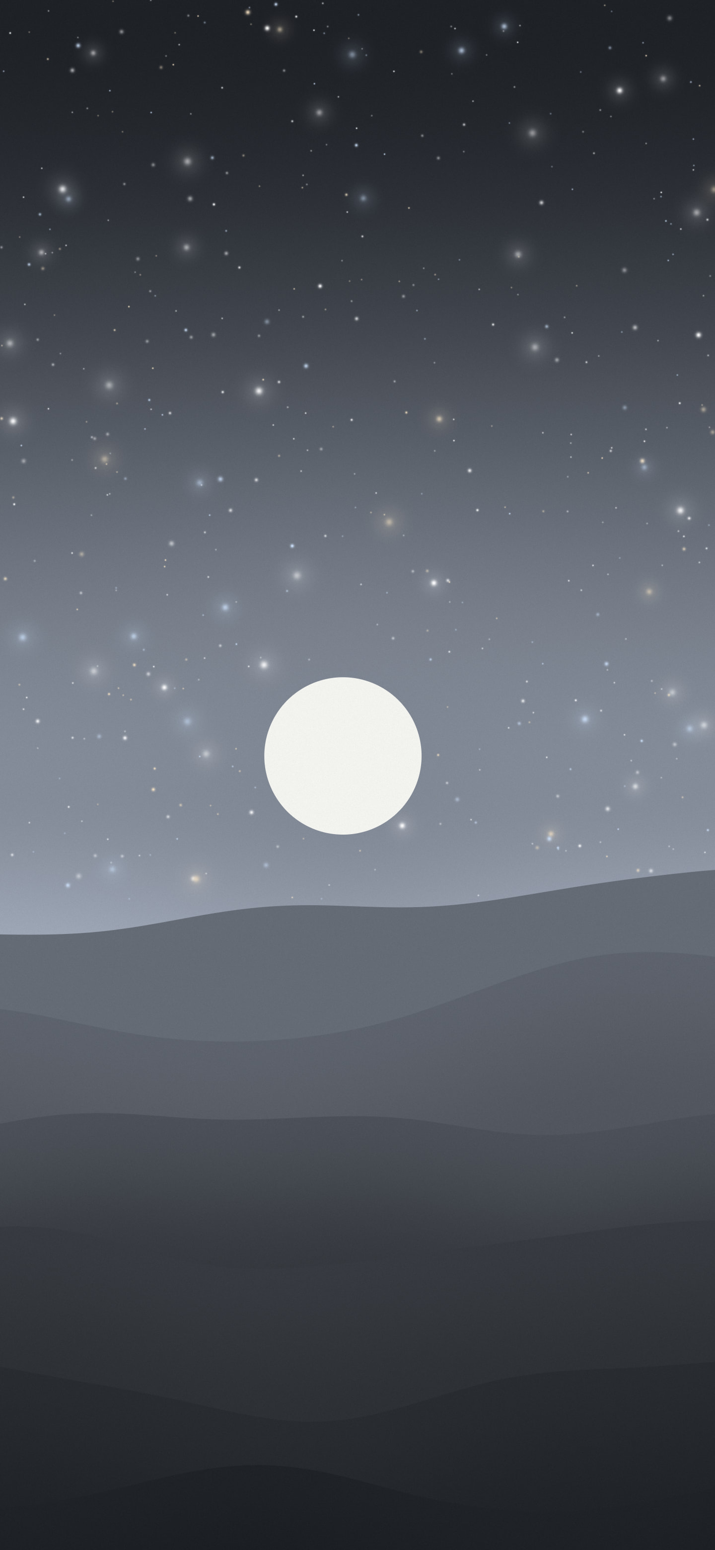 Charcoal and Ivory Minimalist Desert Dunes wallpaper for iPhone and Android