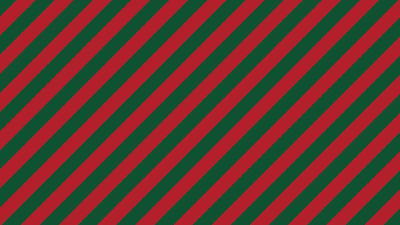 Christmas Green Diagonal Striped desktop wallpaper in 4K