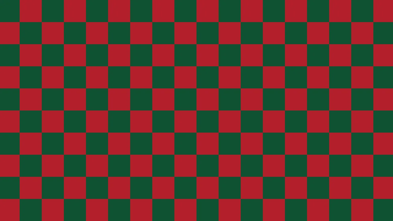 Christmas Green Small Checkered desktop wallpaper in 4K
