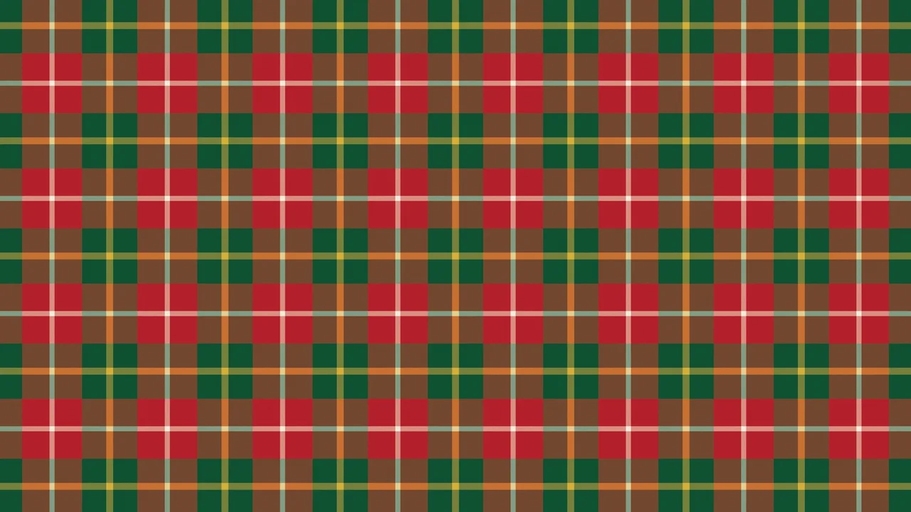 Christmas Green Tartan Plaid desktop wallpaper in 4K