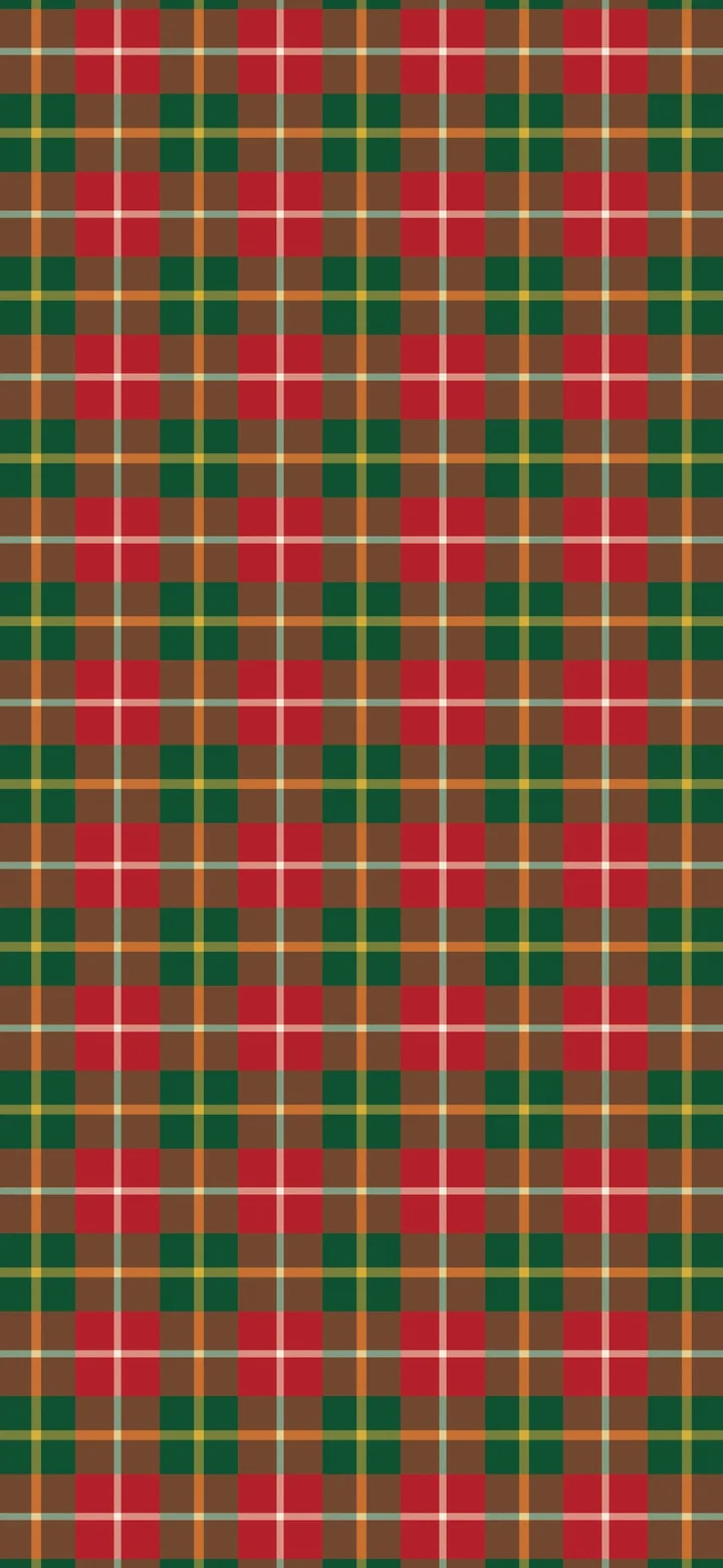 Christmas Green Tartan Plaid wallpaper for iPhone and Android