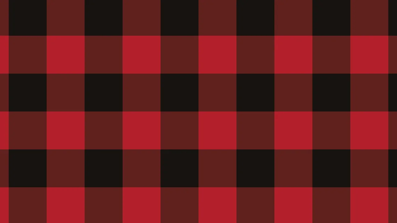 Christmas Red and Black Buffalo Check Plaid desktop wallpaper in 4K