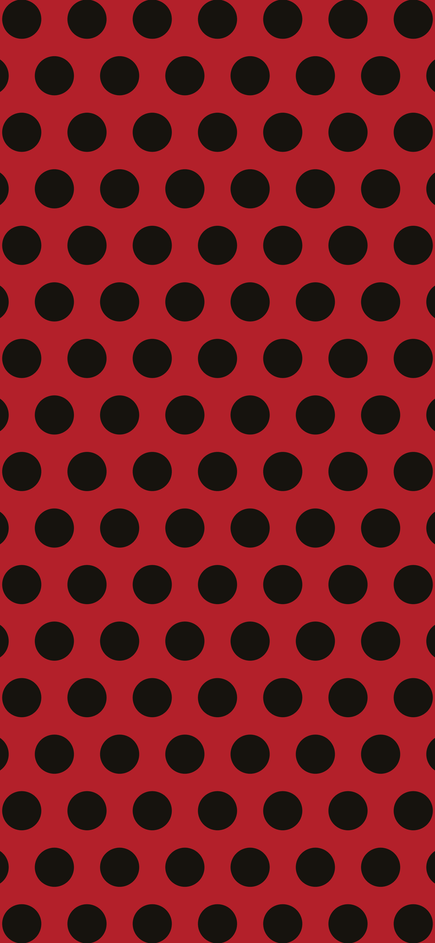 Christmas Red and Black Polka Dot wallpaper for iPhone and Android