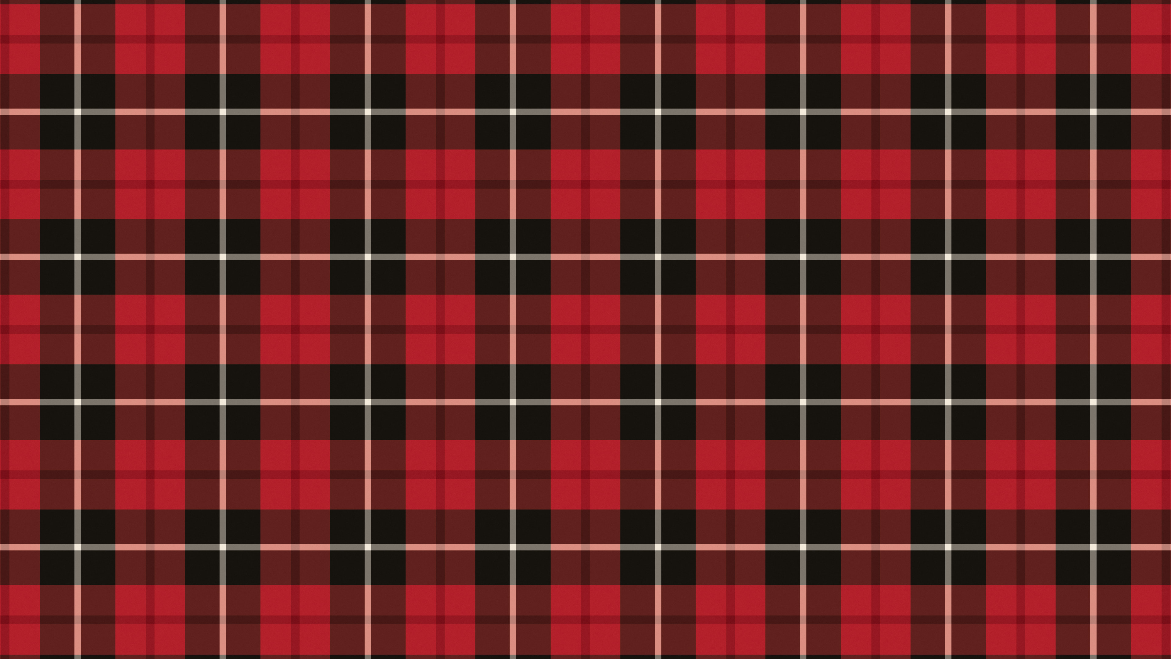 Christmas Red and Black Tartan Plaid desktop wallpaper in 4K