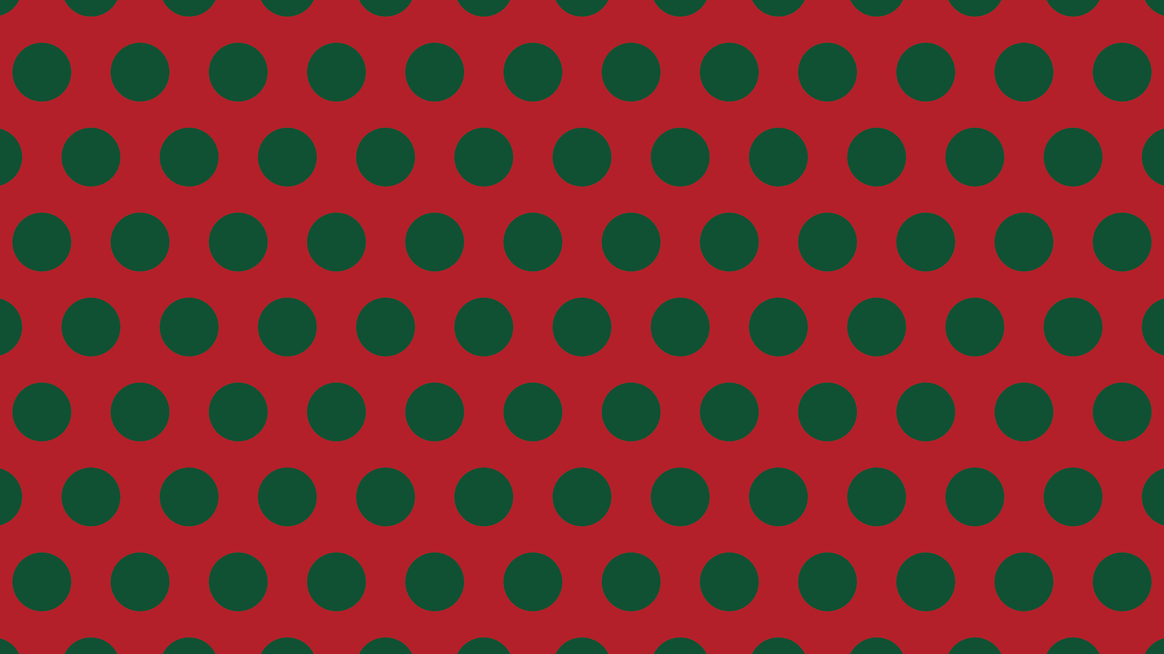 Christmas Red and Green Polka Dot desktop wallpaper in 4K