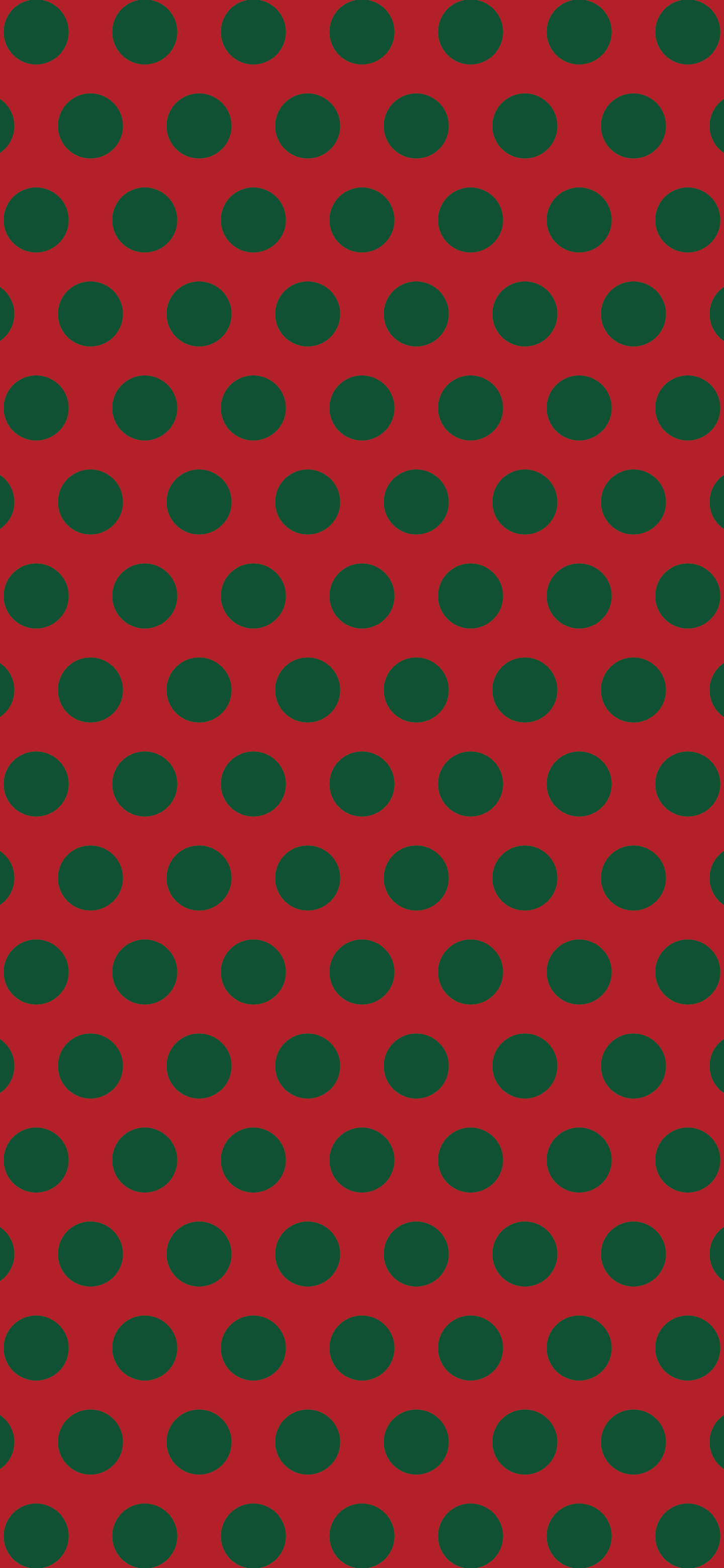 Christmas Red and Green Polka Dot wallpaper for iPhone and Android