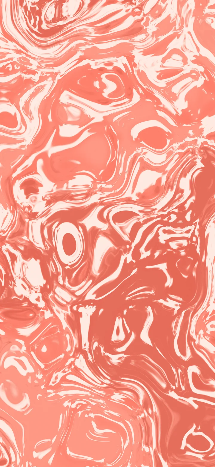 Coral and Cream Liquid Marble wallpaper for iPhone and Android