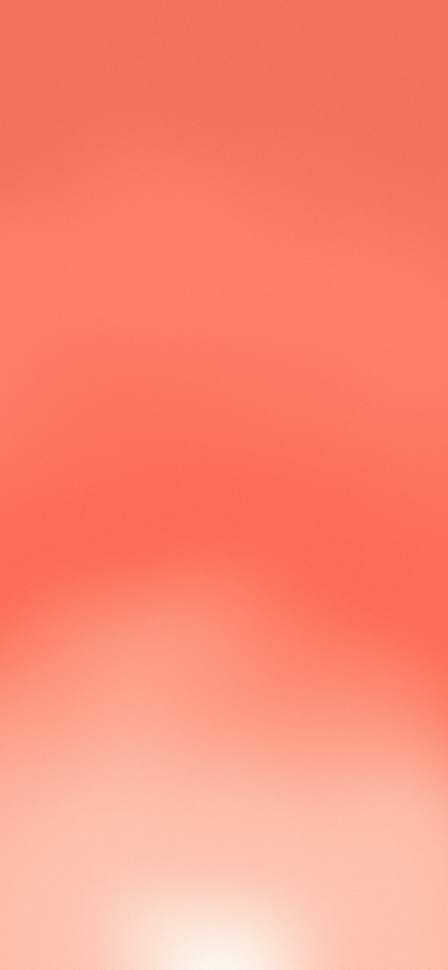 Coral and Cream Sunrise Aura Gradient wallpaper for iPhone and Android