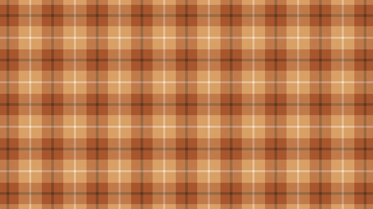 Cozy Fall Tartan Plaid desktop wallpaper in 4K