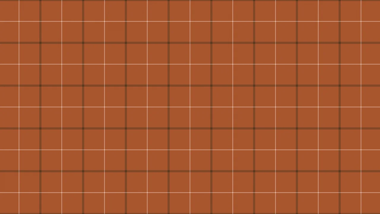 Cozy Fall Windowpane Plaid desktop wallpaper in 4K