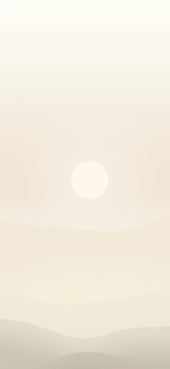 Cream and Beige Minimalist Desert Dunes wallpaper for iPhone and Android