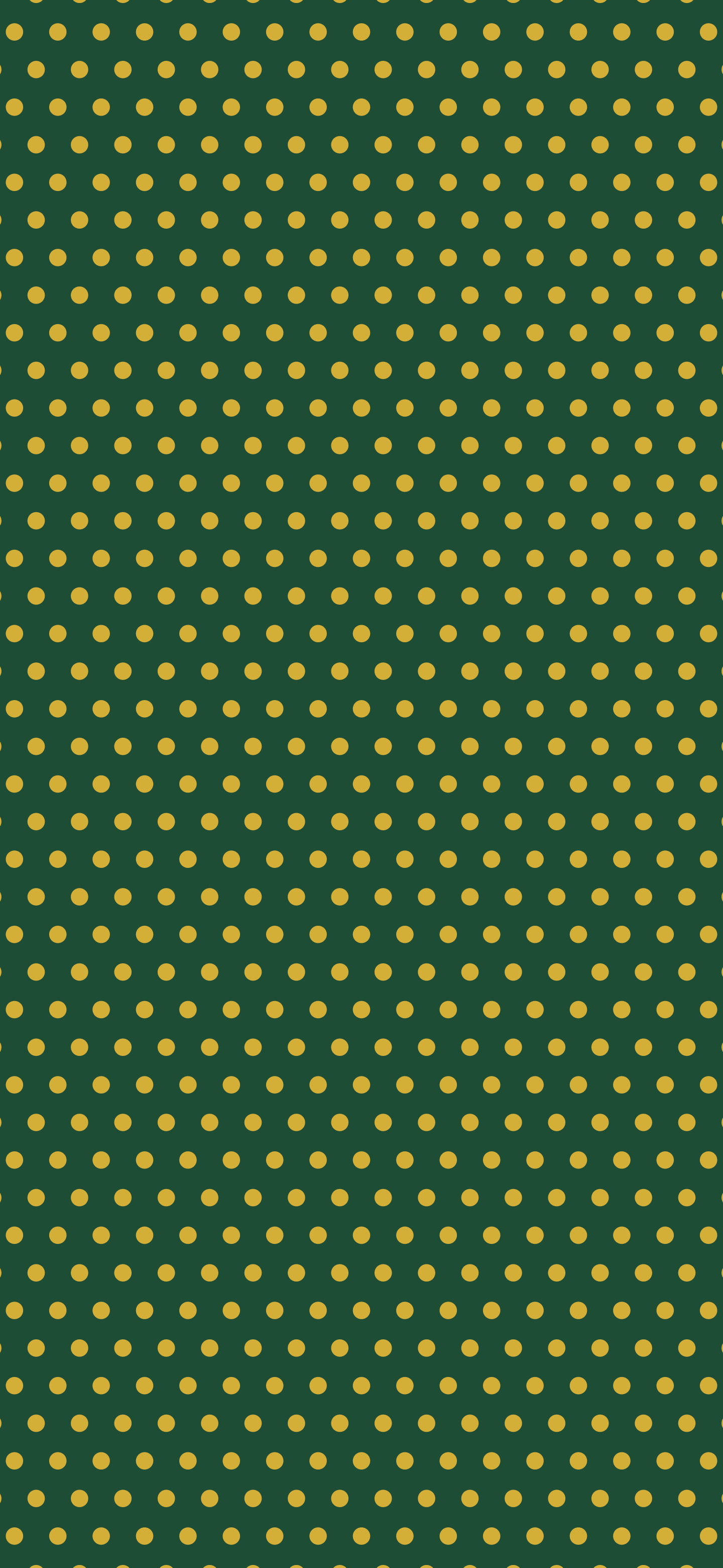 Dark Green and Gold Mini Polka Dot wallpaper for iPhone and Android
