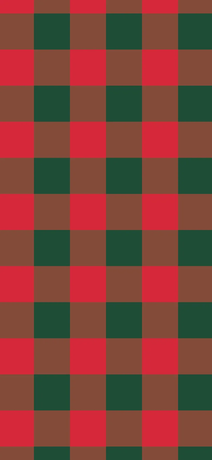 Dark Green and Red Buffalo Check Plaid wallpaper for iPhone and Android