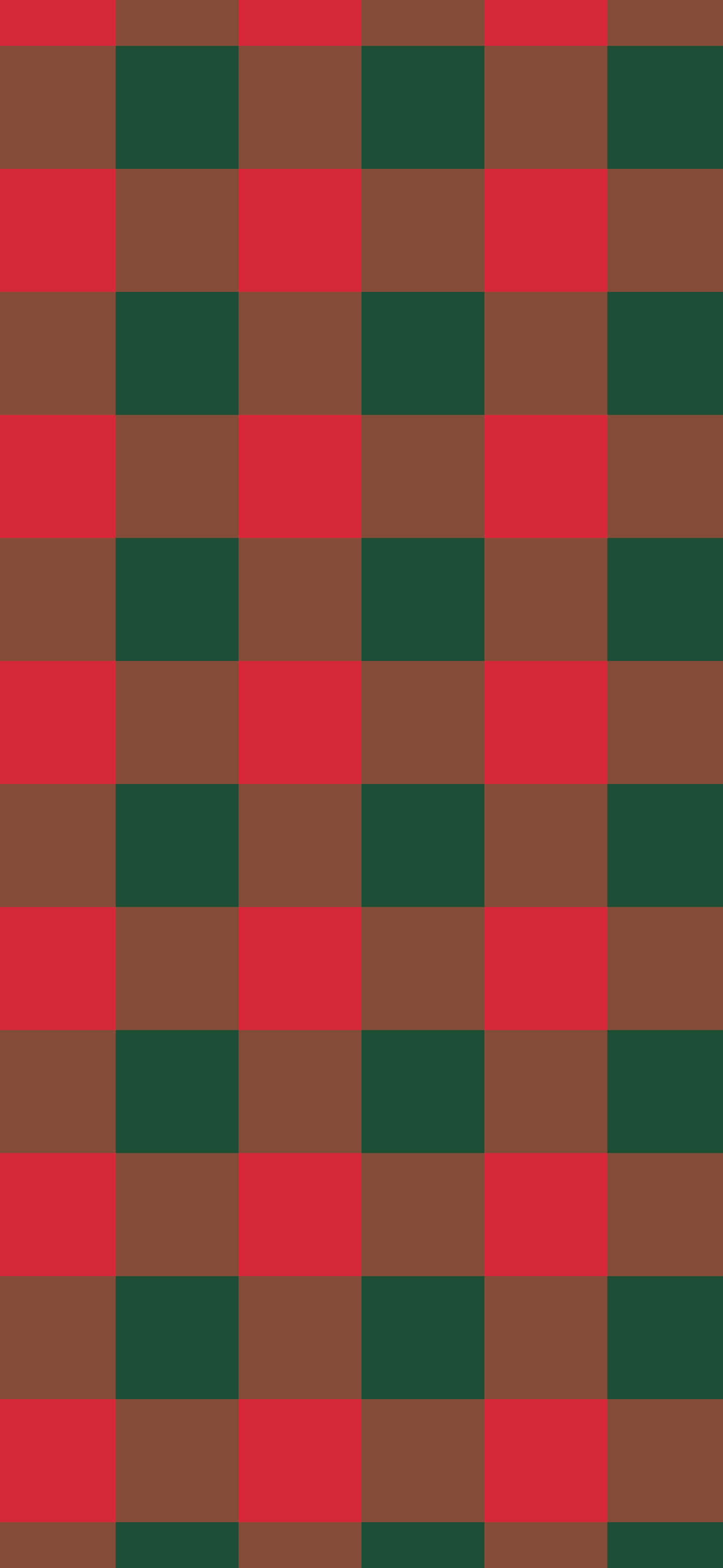 Dark Green and Red Buffalo Check Plaid wallpaper for iPhone and Android