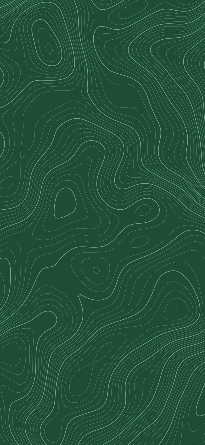 Dark Green Topographic Line wallpaper for iPhone and Android