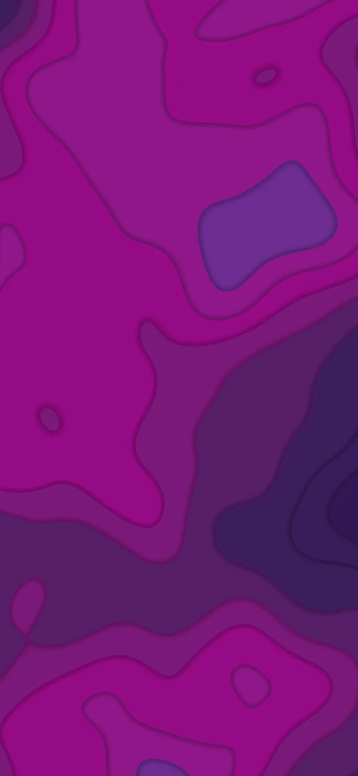 Dark Purple Layered Topographic wallpaper for iPhone and Android