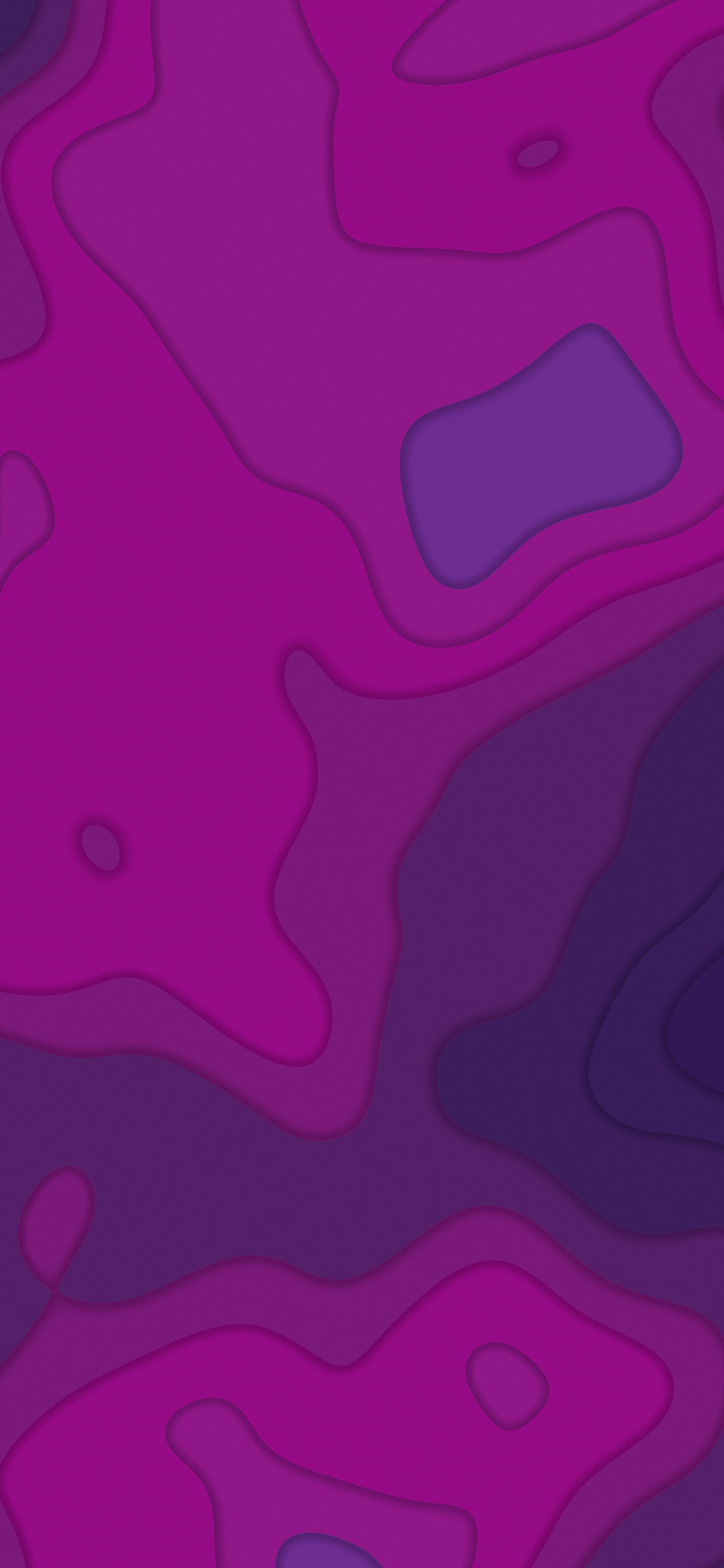 Dark Purple Layered Topographic wallpaper for iPhone and Android