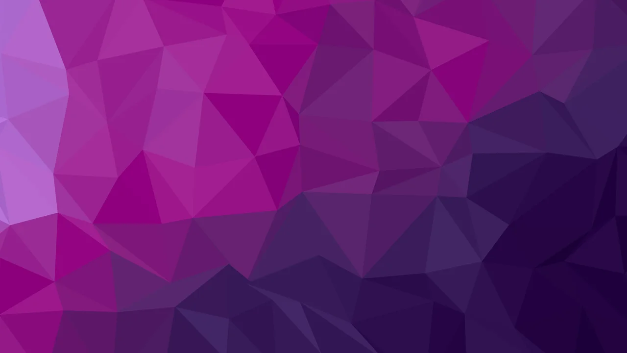 Dark Purple Low Poly desktop wallpaper in 4K