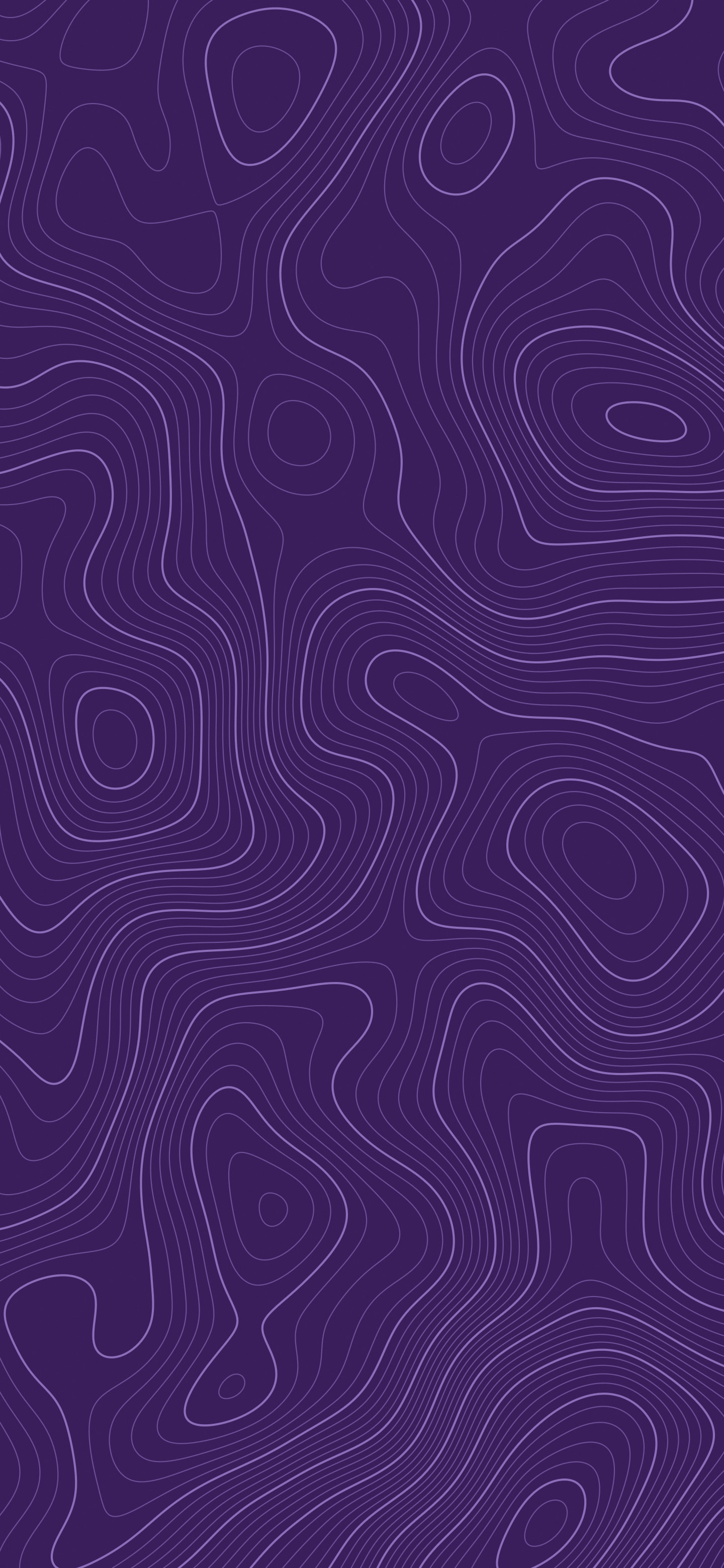 Dark Purple Topographic Line wallpaper for iPhone and Android
