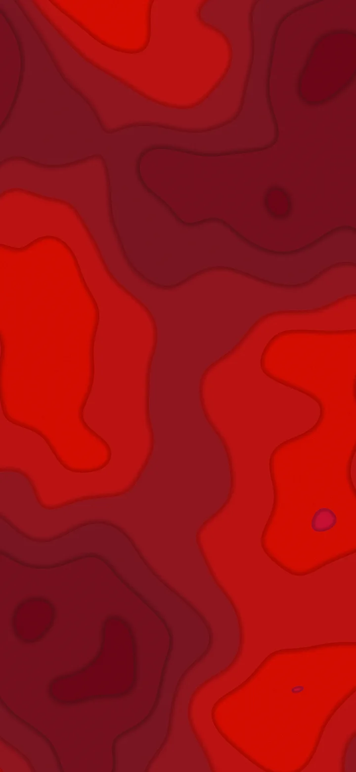 Dark Red Layered Topographic wallpaper for iPhone and Android
