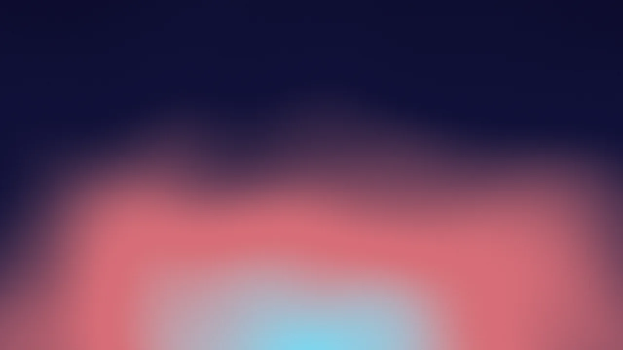 Galaxy Sunrise Aura Gradient desktop wallpaper in 4K